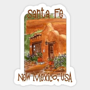 Santa Fe, New Mexico, USA Sticker